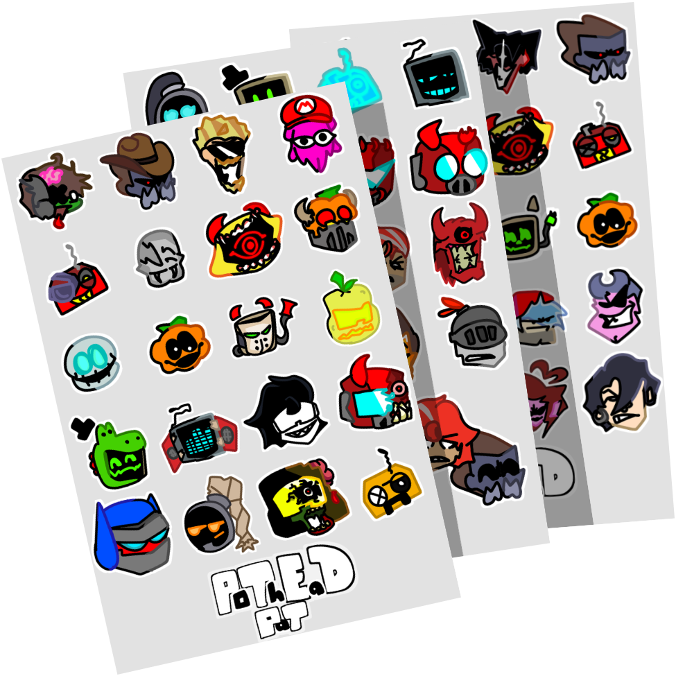 3 for 5 Sticker Sheet Deal!