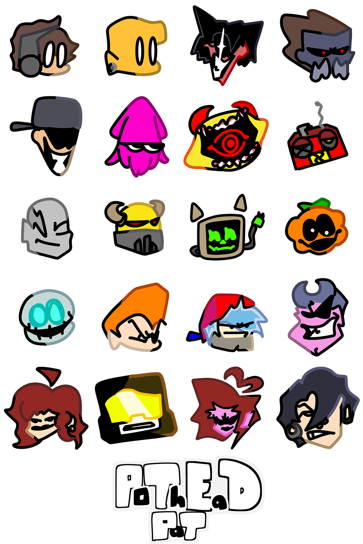 Pothead Sticker Sheet!